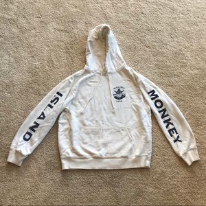 Brandy Melville Malibu Cove Monkey Island Hoodie